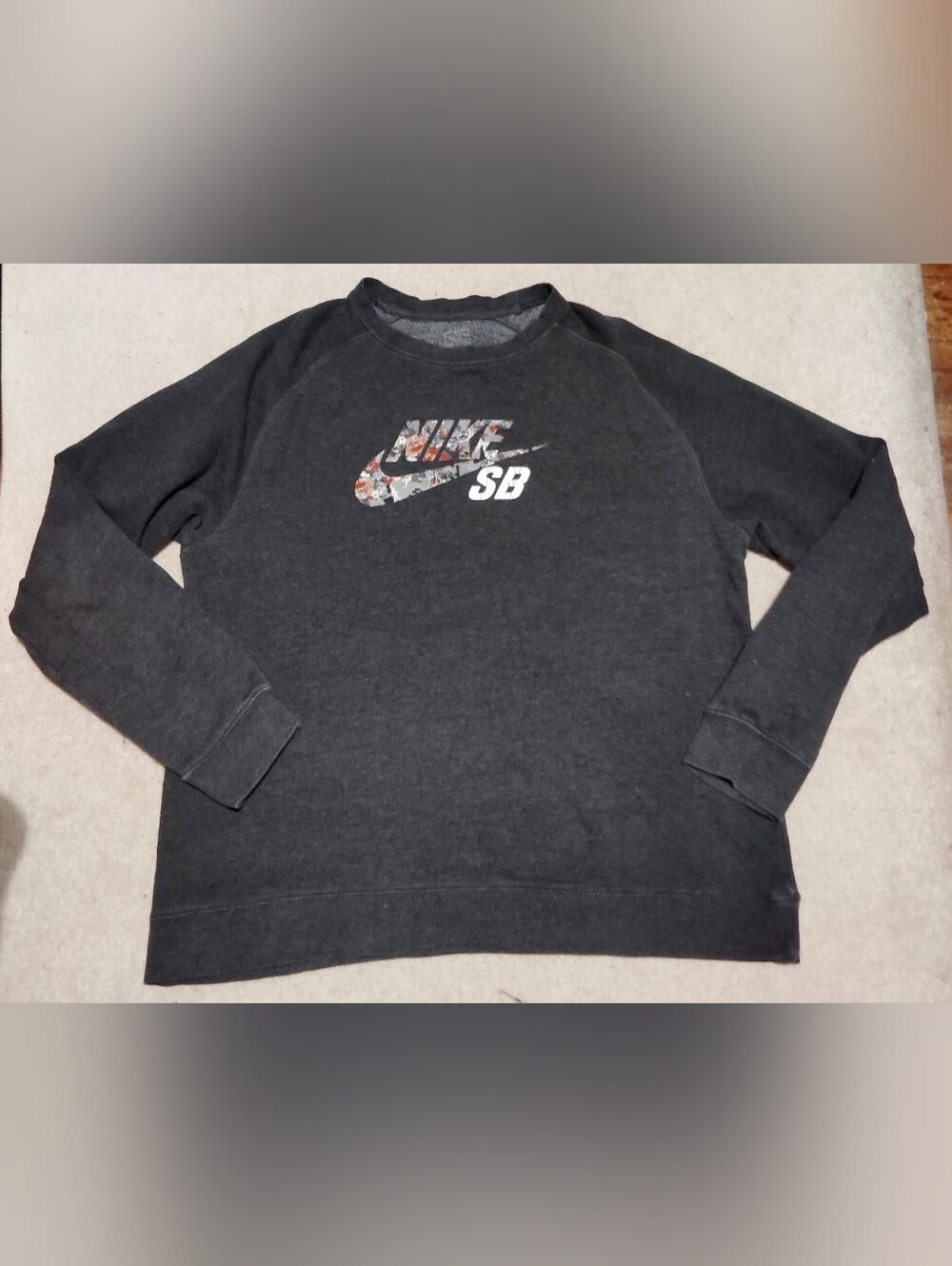 Nike SB Long Sleeves Shirt For Men Size M Black